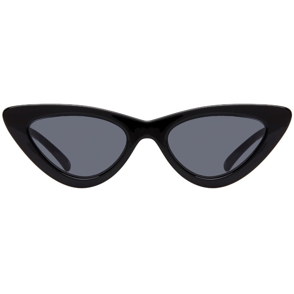 Le Specs x Adam Selman The Last Lolita, cat-eye black sunglasses